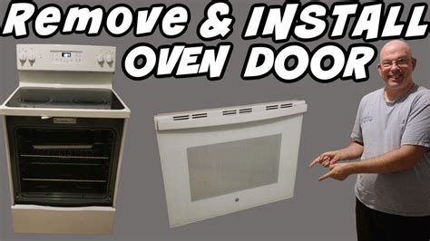 ge gas stove oven door replacement